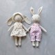 2 in 1 stuffed bunny with clothes pdf pattern and tutorial, rabbit pattern, eco toy, stuffed animal pattern, rag doll pdf, easy pattern 2 in 1 stuffed bunny with clothes pdf pattern and tutorial, rabbit pattern, eco toy, stuffed animal pattern, rag doll pdf, easy pattern
