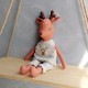 Rag fawn doll 2 in 1 with romper/dress pdf pattern and tutorial, deer pattern, for baby, eco toy sewing pattern, stuffed animal pattern Rag fawn doll 2 in 1 with romper/dress pdf pattern and tutorial, deer pattern, for baby, eco toy sewing pattern, stuffed animal pattern