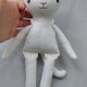 Cat sewing pattern, 12" stuffed cat doll with clothes, pdf tutorial, kitty pattern, eco toy, stuffed animal pattern, rag doll, easy pattern Cat sewing pattern, 12" stuffed cat doll with clothes, pdf tutorial, kitty pattern, eco toy, stuffed animal pattern, rag doll, easy pattern