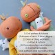 2-in-1 Pumpkin boy and girl sewing pattern, ghost pattern, funny halloween doll, 12" stuffed doll with clothes, rag doll, handmade halloween 2-in-1 Pumpkin boy and girl sewing pattern, ghost pattern, funny halloween doll, 12" stuffed doll with clothes, rag doll, handmade halloween