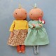 Pumpkin doll sewing pattern, funny halloween doll, 12" stuffed doll with clothes, stuffed animal pattern, rag doll, handmade halloween Pumpkin doll sewing pattern, funny halloween doll, 12" stuffed doll with clothes, stuffed animal pattern, rag doll, handmade halloween