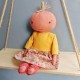 Pumpkin doll sewing pattern, funny halloween doll, 12" stuffed doll with clothes, stuffed animal pattern, rag doll, handmade halloween Pumpkin doll sewing pattern, funny halloween doll, 12" stuffed doll with clothes, stuffed animal pattern, rag doll, handmade halloween