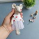 6" Mouse pattern and tutorial, mouse with clothes pattern, eco toy sewing pattern, stuffed animal pattern, easy pattern 6" Mouse pattern and tutorial, mouse with clothes pattern, eco toy sewing pattern, stuffed animal pattern, easy pattern