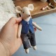 6" Mouse pattern and tutorial, mouse with clothes pattern, eco toy sewing pattern, stuffed animal pattern, easy pattern 6" Mouse pattern and tutorial, mouse with clothes pattern, eco toy sewing pattern, stuffed animal pattern, easy pattern