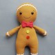 Gingerbread man&snowman pattern and tutorial, Christmas pattern, toy sewing pattern, stuffed doll pattern, easy pattern Gingerbread man&snowman pattern and tutorial, Christmas pattern, toy sewing pattern, stuffed doll pattern, easy pattern