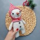 Gingerbread man&snowman pattern and tutorial, Christmas pattern, toy sewing pattern, stuffed doll pattern, easy pattern Gingerbread man&snowman pattern and tutorial, Christmas pattern, toy sewing pattern, stuffed doll pattern, easy pattern